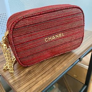 Chanel Red Crossbody Bag